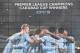 A new poster showing members of the Manchester City team celebrating has been placed at the entrance to the Etihad Stadium in Manchester, north west England to celebrate Manchester City winning the Premier League title on April 16, 2018.
Pep Guardiola's side were crowned kings of English football yesterday as their arch rivals Manchester United slumped to a shock 1-0 defeat against struggling West Bromwich Albion. / AFP PHOTO / Paul ELLIS / RESTRICTED TO EDITORIAL USE. No use with unauthorized audio, video, data, fixture lists, club/league logos or 'live' services. Online in-match use limited to 75 images, no video emulation. No use in betting, games or single club/league/player publications. / (Photo credit should read PAUL ELLIS/AFP/Getty Images)