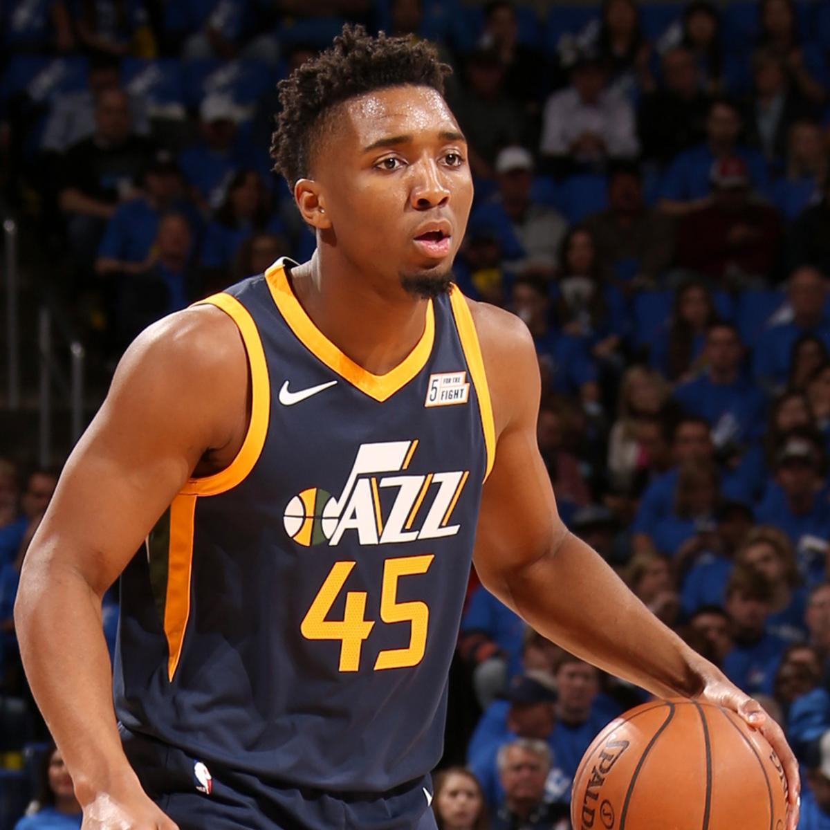 Donovan Mitchell's Foot Injury Diagnosed as Contusion, Game 2 Status TBD | Bleacher Report | Latest News, Videos and Highlights
