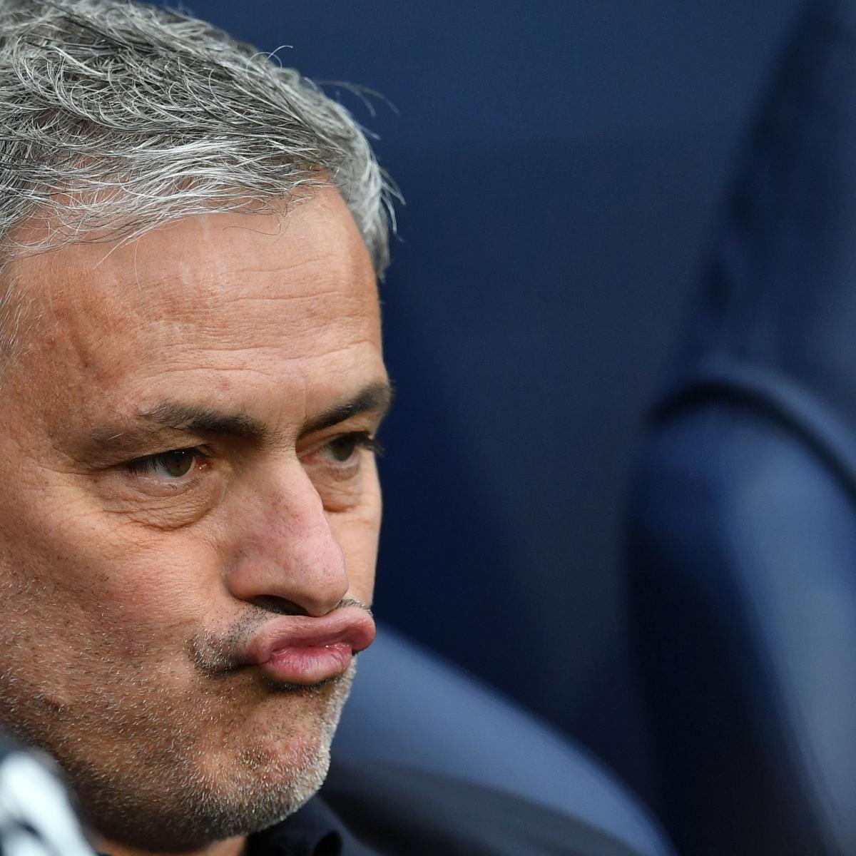 Jose Mourinho Says He'll Drop Under-Performing Players for Tottenham Match | Bleacher Report | Latest News, Videos and Highlights