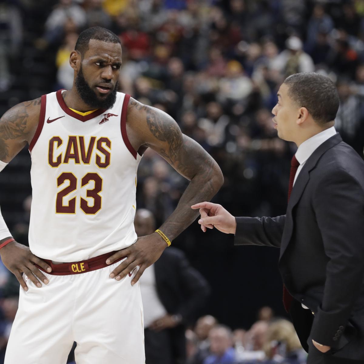 LeBron James Must Be More Aggressive Early for Cavaliers, Says Tyronn Lue | Bleacher Report | Latest News, Videos and Highlights