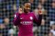 LIVERPOOL, ENGLAND - MARCH 31: Raheem Sterling of Manchester City celebrates scoring his side's third goal during the Premier League match between Everton and Manchester City at Goodison Park on March 31, 2018 in Liverpool, England. (Photo by Chris Brunskill Ltd/Getty Images)