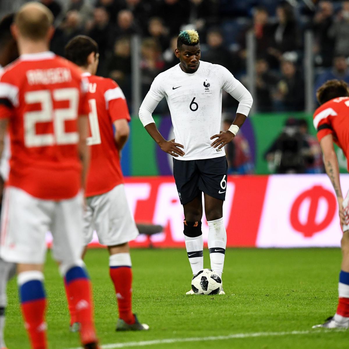 Russia Charged with Fan Racism After Chants During Friendly with France | Bleacher Report | Latest News, Videos and Highlights