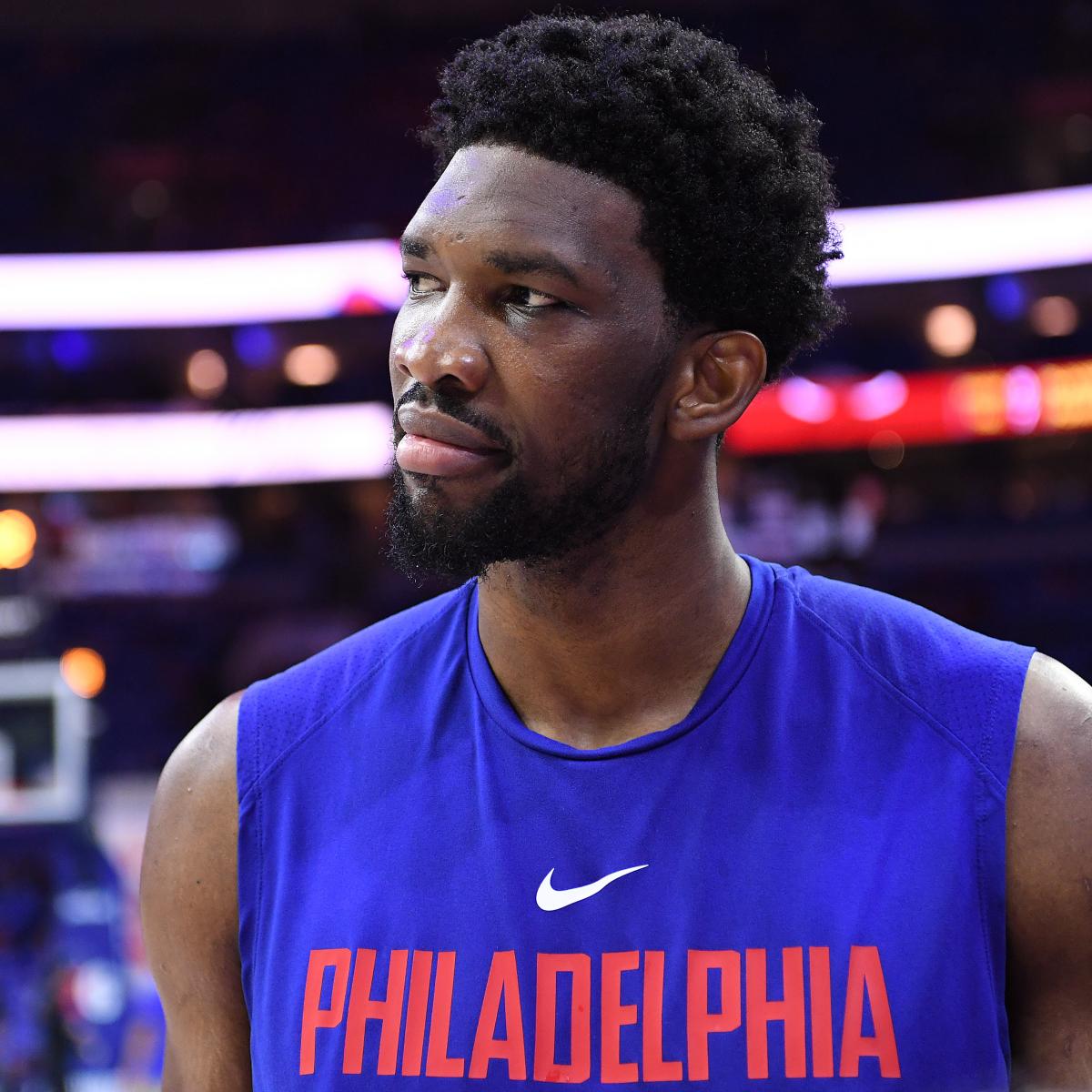 Joel Embiid Says He May Not Play in Game 3, Explains IG Post About Being Babied | Bleacher Report | Latest News, Videos and Highlights
