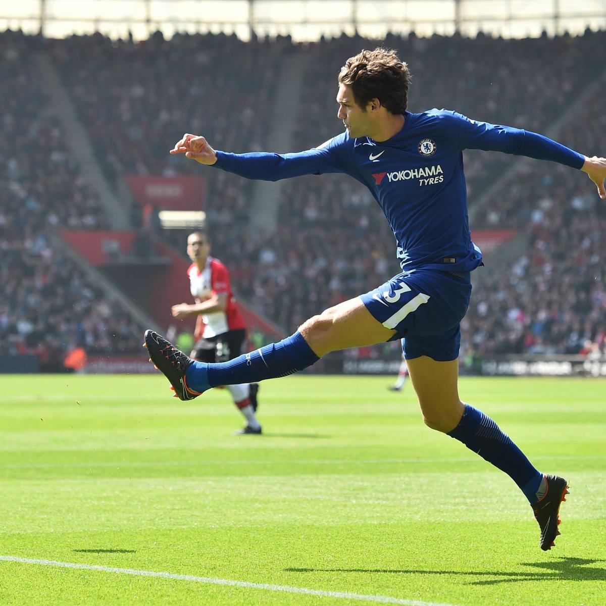 Marcos Alonso Charged with Violent Conduct by FA After Shane Long Incident | Bleacher Report | Latest News, Videos and Highlights