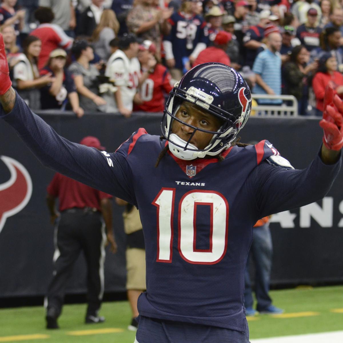 DeAndre Hopkins on Bob McNair's 'Inmates' Comment: 'Bob Is a Great Guy' | Bleacher Report | Latest News, Videos and Highlights