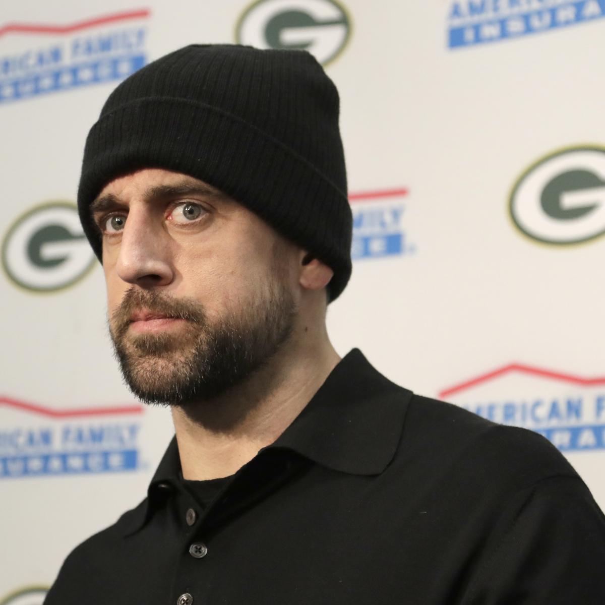 Aaron Rodgers Jokes Packers' Interview Headline 'Needs More Click Bait' | Bleacher Report | Latest News, Videos and Highlights