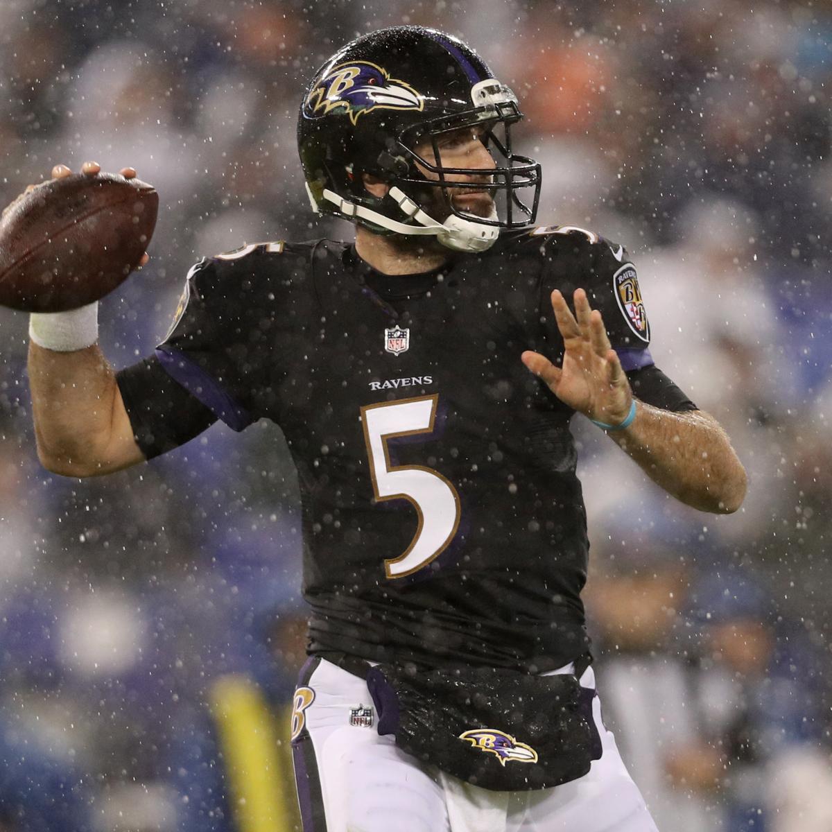 Joe Flacco Says He Isn't Worried About Ravens Taking a QB in 2018 NFL Draft | Bleacher Report | Latest News, Videos and Highlights