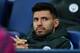 Manchester City's Argentinian striker Sergio Aguero sits on the bench ahead of the UEFA Champions League second leg quarter-final football match between Manchester City and Liverpool, at the Etihad Stadium in Manchester, north west England on April 10, 2018. / AFP PHOTO / Anthony Devlin (Photo credit should read ANTHONY DEVLIN/AFP/Getty Images)