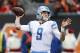 Detroit Lions quarterback Matthew Stafford throws during the first half of an NFL football game against the Cincinnati Bengals, Sunday, Dec. 24, 2017, in Cincinnati. (AP Photo/Gary Landers)