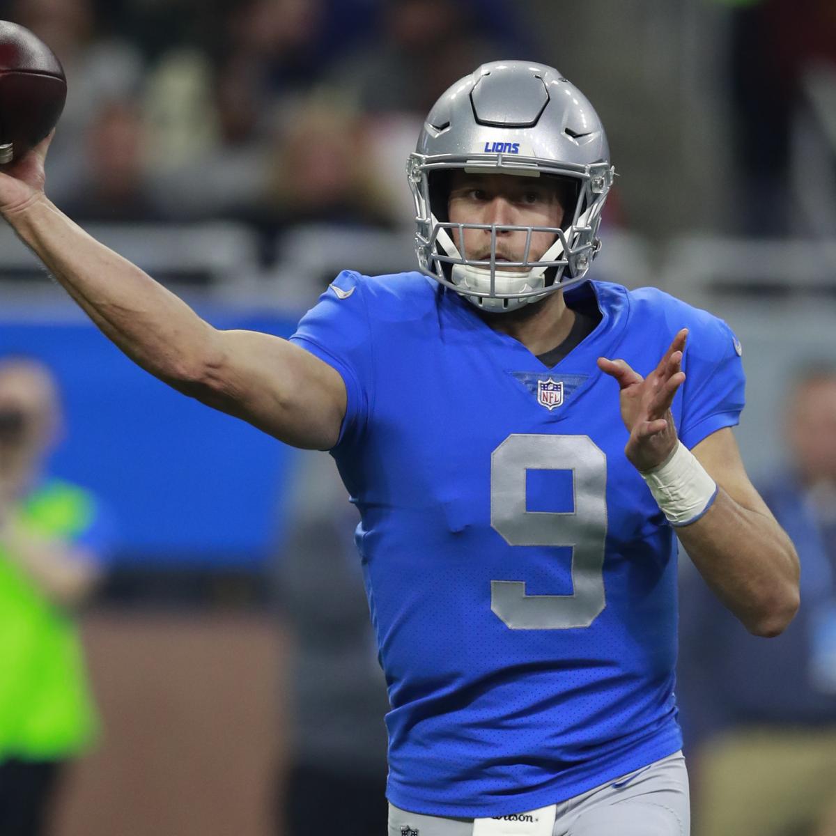 Thanksgiving Day NFL Schedule 2018: Previewing Cowboys, Lions & Turkey Day Games ...