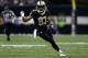 NEW ORLEANS, LA - DECEMBER 03: Willie Snead #83 of the New Orleans Saints runs with the ball during a game against the Carolina Panthers at the Mercedes-Benz Superdome on December 3, 2017 in New Orleans, Louisiana. (Photo by Jonathan Bachman/Getty Images)