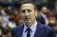 BELGRADE, SERBIA - OCTOBER 13: Head coach David Blatt of Darussafaka looks on prior the 2016/2017 Turkish Airlines EuroLeague Regular Season Round 1 game between Crvena Zvezda MTS Belgrade and Darussafaka Dogus Istanbul at Aleksandar Nikolic Hall on October 13, 2016 in Belgrade, Serbia. (Photo by Srdjan Stevanovic/Getty Images)