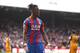 LONDON, ENGLAND - APRIL 14: Wilfried Zaha of Crystal Palace reacts during the Premier League match between Crystal Palace and Brighton and Hove Albion at Selhurst Park on April 14, 2018 in London, England. (Photo by Christopher Lee/Getty Images)