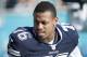 MIAMI GARDENS, FL - NOVEMBER 22: Greg Hardy #76 of the Dallas Cowboys looks on against the Miami Dolphins during the game at Sun Life Stadium on November 22, 2015 in Miami Gardens, Florida. Dallas defeated Miami 24-14. (Photo by Joe Robbins/Getty Images)