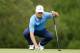 SAN ANTONIO, TX - APRIL 21: Zach Johnson looks over a putt on the fifth green during the third round of the Valero Texas Open at TPC San Antonio AT&T Oaks Course on April 19, 2018 in San Antonio, Texas. (Photo by Michael Reaves/Getty Images)