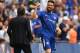Chelsea's French striker Olivier Giroud (R) celebrates with Chelsea's Italian head coach Antonio Conte after scoring the opening goal during the English FA Cup semi-final football match between Chelsea and Southampton at Wembley Stadium in London, on April 22, 2018. (Photo by Ben STANSALL / AFP) / NOT FOR MARKETING OR ADVERTISING USE / RESTRICTED TO EDITORIAL USE (Photo credit should read BEN STANSALL/AFP/Getty Images)
