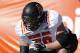 South Squad guard Colby Gossett of Appalachian State in action during the South team's practice for Saturday's Senior Bowl college football game in Mobile, Ala., Tuesday, Jan. 23, 2018. (AP Photo/Brynn Anderson)