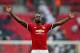 LONDON, ENGLAND - APRIL 21: Paul Pogba of Manchester United celebrates victory after The Emirates FA Cup Semi Final match between Manchester United and Tottenham Hotspur at Wembley Stadium on April 21, 2018 in London, England. (Photo by Chris Brunskill Ltd/Getty Images)