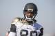 Jacksonville Jaguars tight end Marcedes Lewis (89) during an NFL football practice in Jacksonville, Fla., Friday, Jan. 19, 2018. (AP Photo/Gary McCullough)