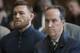 NEW YORK, NY - APRIL 06: Ultimate fighting star Conor McGregor stands with his lawyer Jim Walden during an arraignment in Brooklyn Criminal court on April 6, 2018 in New York City. McGregor is facing criminal charges in the wake of a backstage melee he allegedly instigated that has forced the removal of three fighters from UFC's biggest card of the year. Video footage appears to show the promotion's most bankable star throwing a hand truck at a bus full of fighters after a Thursday news conference for UFC 223 at Brooklyn's Barclays Center. (Photo by Mary Altaffer-Pool/Getty Images)