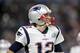 New England Patriots quarterback Tom Brady #12 is seen against the Philadelphia Eagles at Super Bowl 52 on Sunday, February 4, 2018 in Minneapolis. The Eagles won the game 41-33. (AP Photo/Gregory Payan)