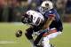 File-This Sept. 30, 2017, file photo shows Auburn defensive back Carlton Davis (6) breaking up a pass intended for Mississippi State wide receiver Jesse Jackson (86) during the second half of an NCAA college football game, in Auburn, Ala. Davis was selected to the AP All-America team announced Monday, Dec. 11, 2017. (AP Photo/Butch Dill, File)