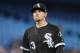 TORONTO, ON - APRIL 2: Danny Farquhar #43 of the Chicago White Sox exits the game as he is relieved in the eighth inning during MLB game action against the Toronto Blue Jays at Rogers Centre on April 2, 2018 in Toronto, Canada. (Photo by Tom Szczerbowski/Getty Images) *** Local Caption *** Danny Farquhar