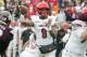 Louisville quarterback Lamar Jackson (8) passes the ball against Mississippi State during the first half of the TaxSlayer Bowl NCAA college football game, Saturday, Dec. 30, 2017, in Jacksonville, Fla. (AP Photo/Stephen B. Morton)