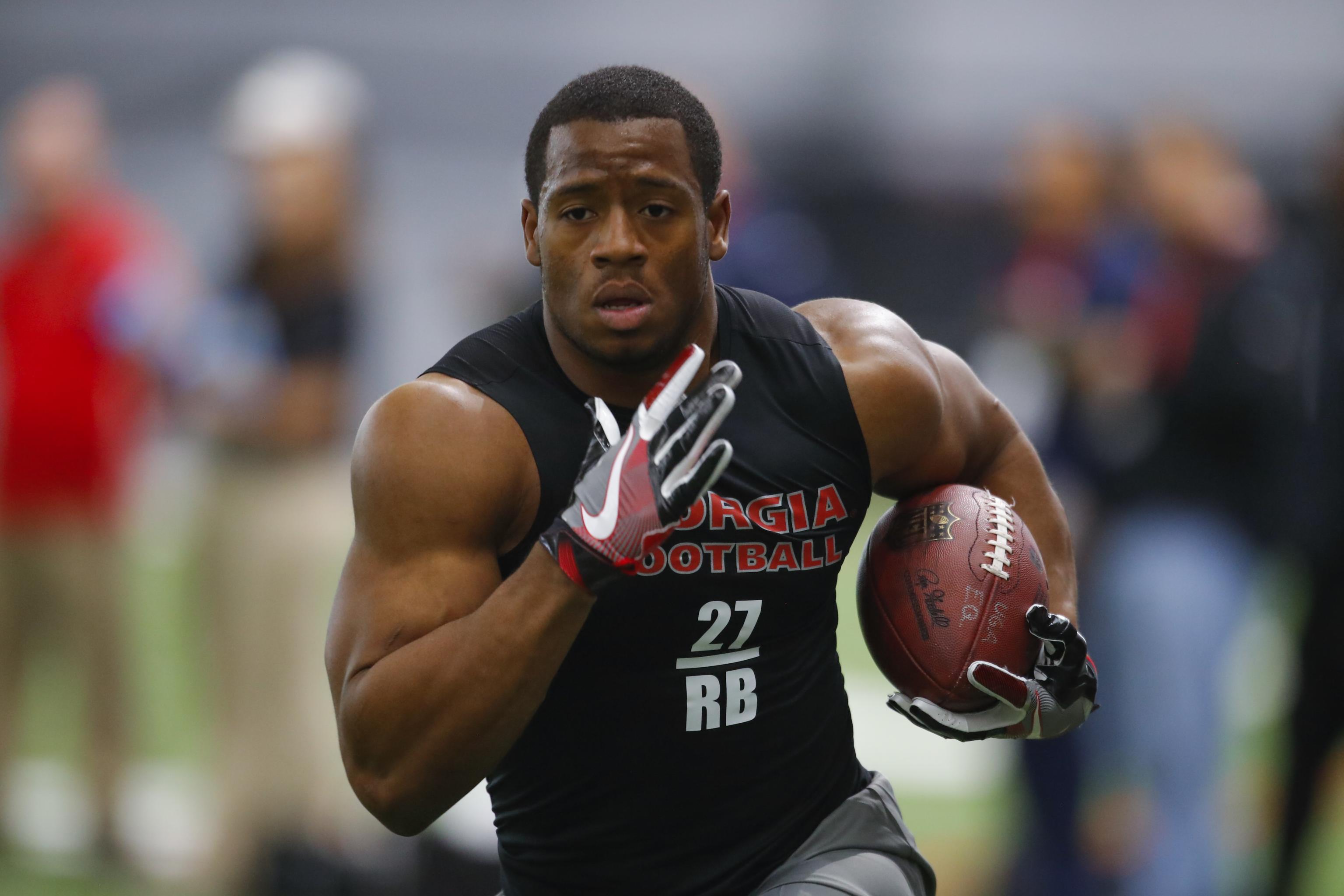 Differing views on UGA RB Nick Chubb in way-too-early 2018 NFL draft  projections