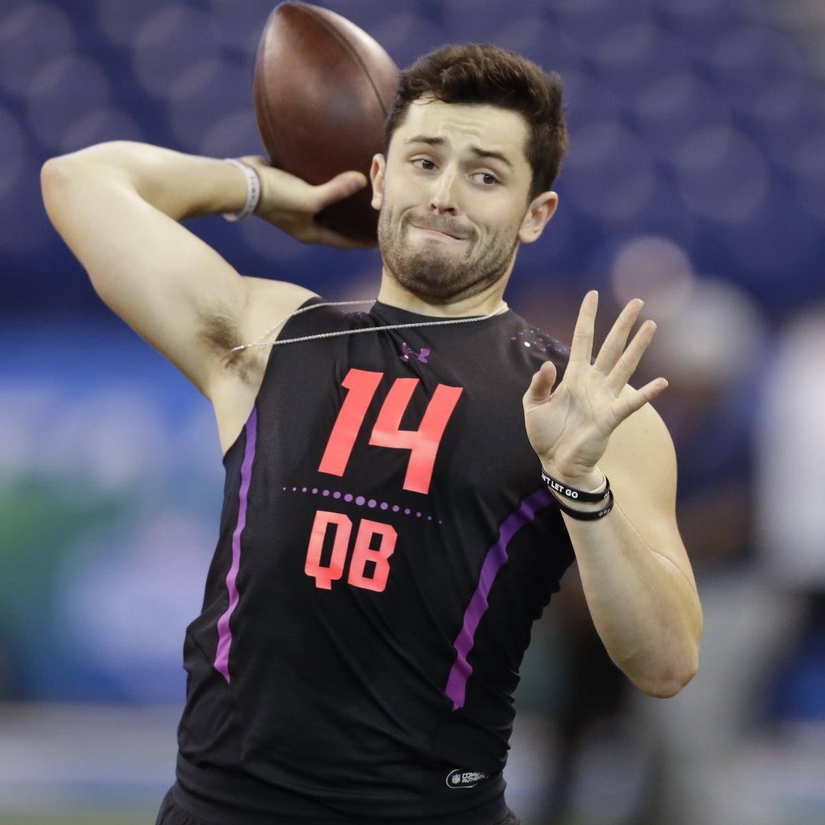 2018 Nfl Draft Rumors: 'Mounting Belief' Browns Take Baker Mayfield At ...