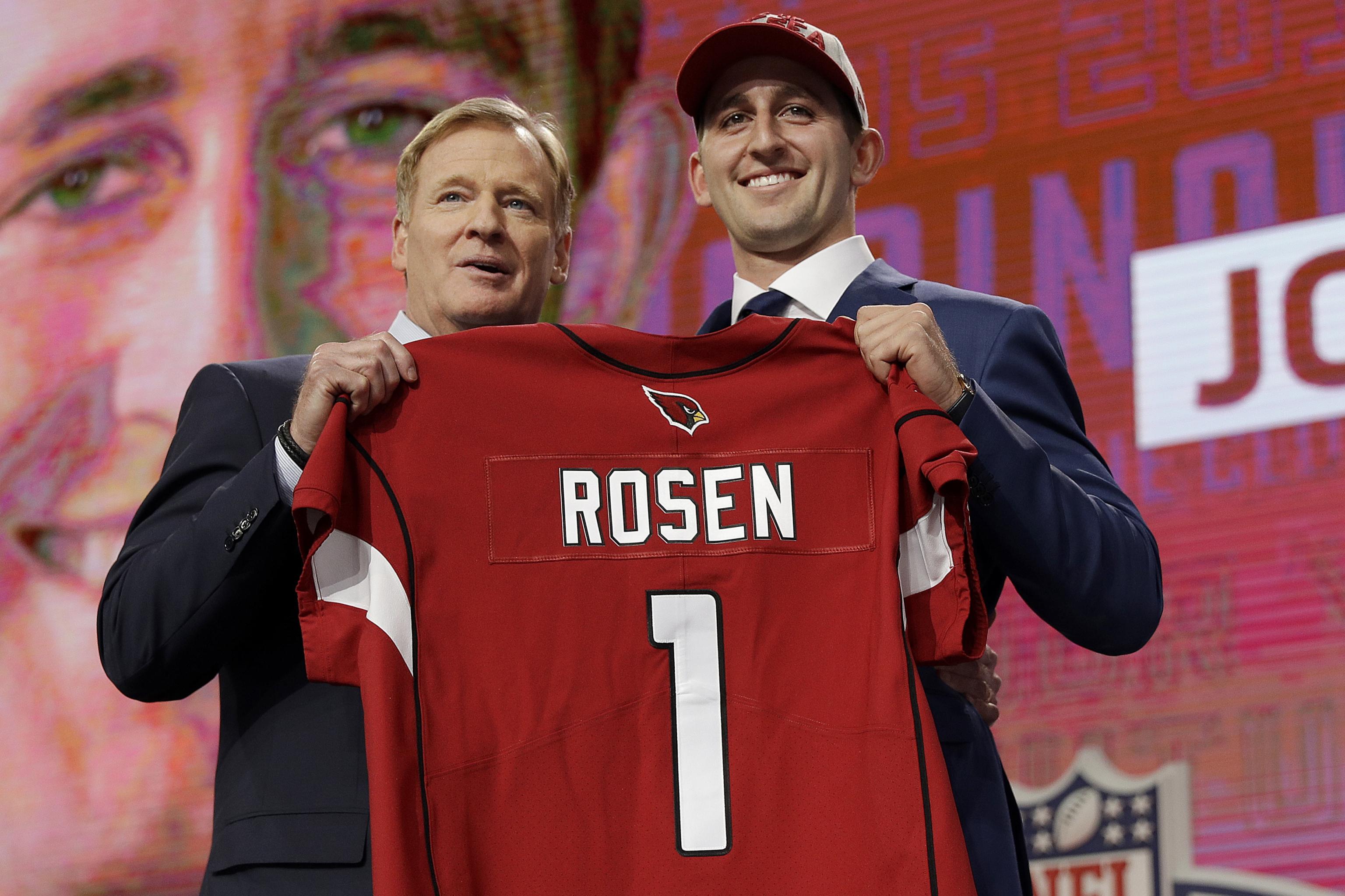 Josh Rosen says the 3 NFL Draft QB picks ahead of him were all