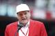 CINCINNATI, OH - JUNE 17: Former Cincinnati Reds great Pete Rose addresses fans following a dedication ceremony for his bronze statue outside Great American Ball Park prior to a game against the Los Angeles Dodgers on June 17, 2017 in Cincinnati, Ohio. The Dodgers defeated the Reds 10-2. (Photo by Joe Robbins/Getty Images)