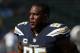 CARSON, CA - DECEMBER 31: Antonio Gates #85 of the Los Angeles Chargers is seen running onto the field prior to the game against the Oakland Raiders at StubHub Center on December 31, 2017 in Carson, California. (Photo by Stephen Dunn/Getty Images)