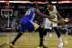 NEW ORLEANS, LA - DECEMBER 13: Draymond Green #23 of the Golden State Warriors defends against Anthony Davis #23 of the New Orleans Pelicans during a game at the Smoothie King Center on December 13, 2016 in New Orleans, Louisiana. NOTE TO USER: User expressly acknowledges and agrees that, by downloading and or using this photograph, User is consenting to the terms and conditions of the Getty Images License Agreement. (Photo by Sean Gardner/Getty Images)