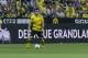 DORTMUND, GERMANY - APRIL 21: Sokratis Papastathopoulos of Dortmund controls the ball during the Bundesliga match between Borussia Dortmund and Bayer 04 Leverkusen at Signal Iduna Park on April 21, 2018 in Dortmund, Germany. (Photo by TF-Images/TF-Images via Getty Images)