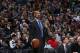 MILWAUKEE, WI - JANUARY 17: Assistant Coach Juwan Howard of the Miami Heat looks on during the game against the Milwaukee Bucks on January 17, 2018 at the BMO Harris Bradley Center in Milwaukee, Wisconsin. NOTE TO USER: User expressly acknowledges and agrees that, by downloading and or using this Photograph, user is consenting to the terms and conditions of the Getty Images License Agreement. Mandatory Copyright Notice: Copyright 2018 NBAE (Photo by Gary Dineen/NBAE via Getty Images)