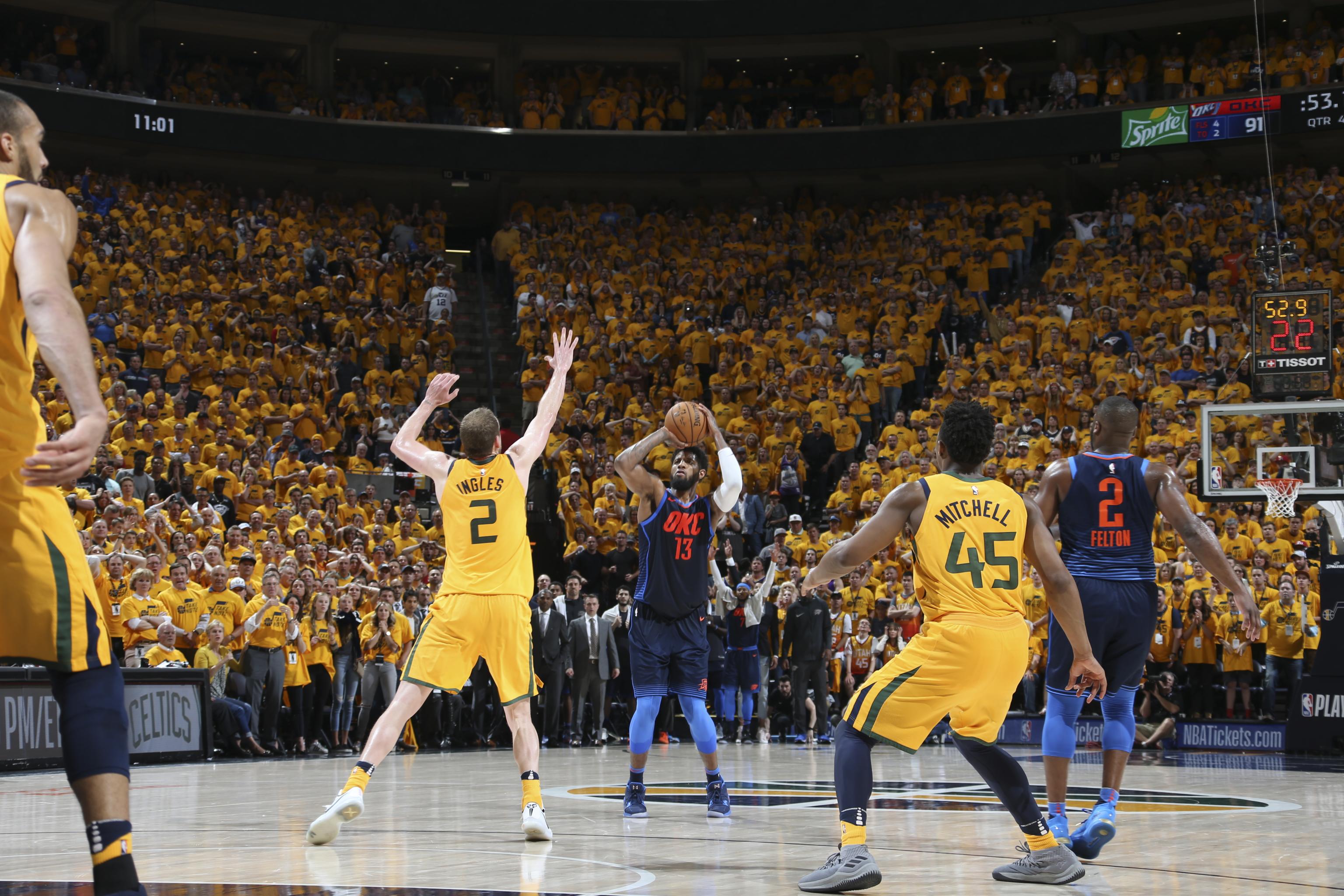 Paul George on fouling out in Game 7 last year: 'I won't allow
