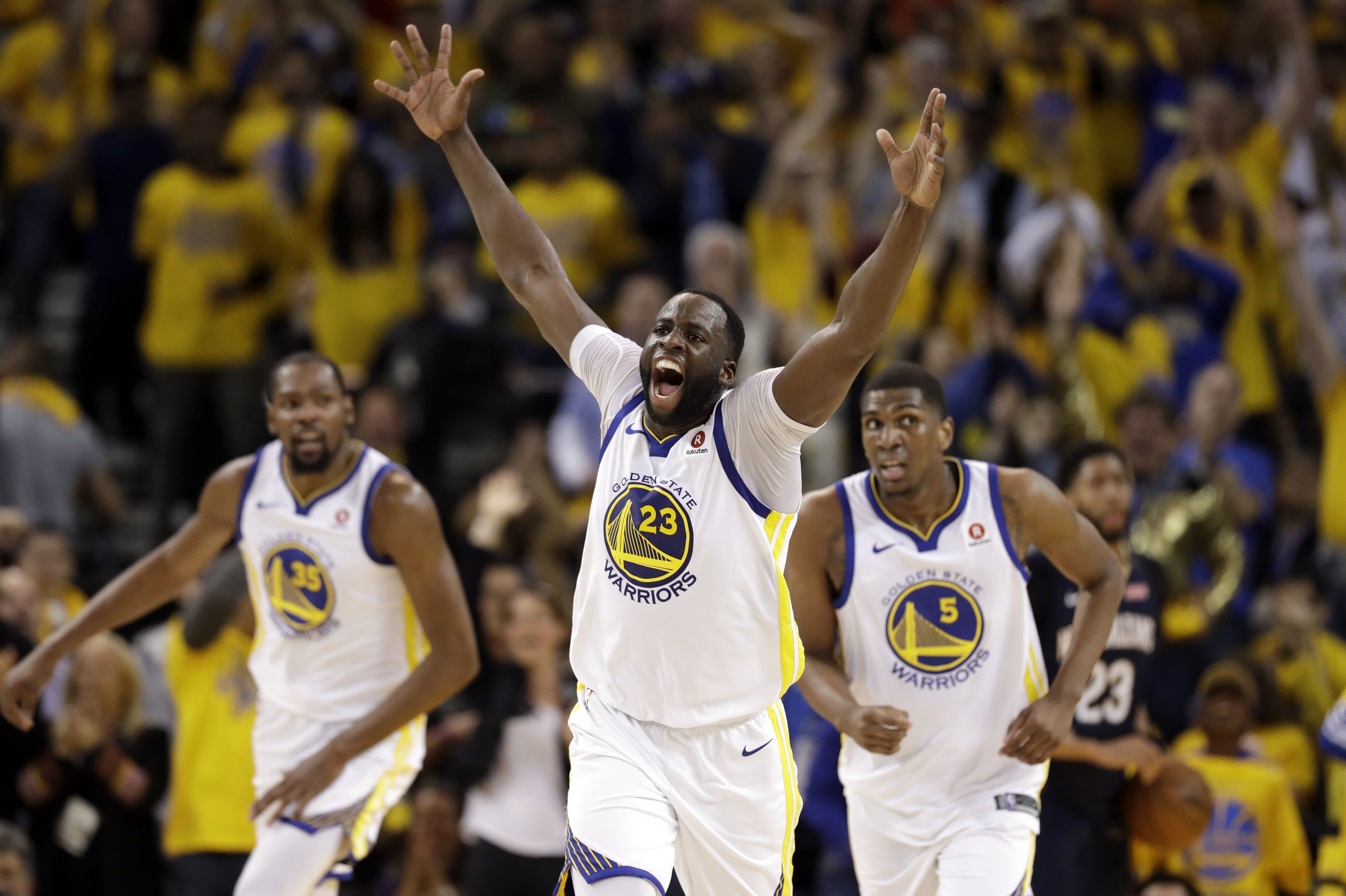 Kevin Durant Warriors Beat Anthony Davis Pelicans In Game 1