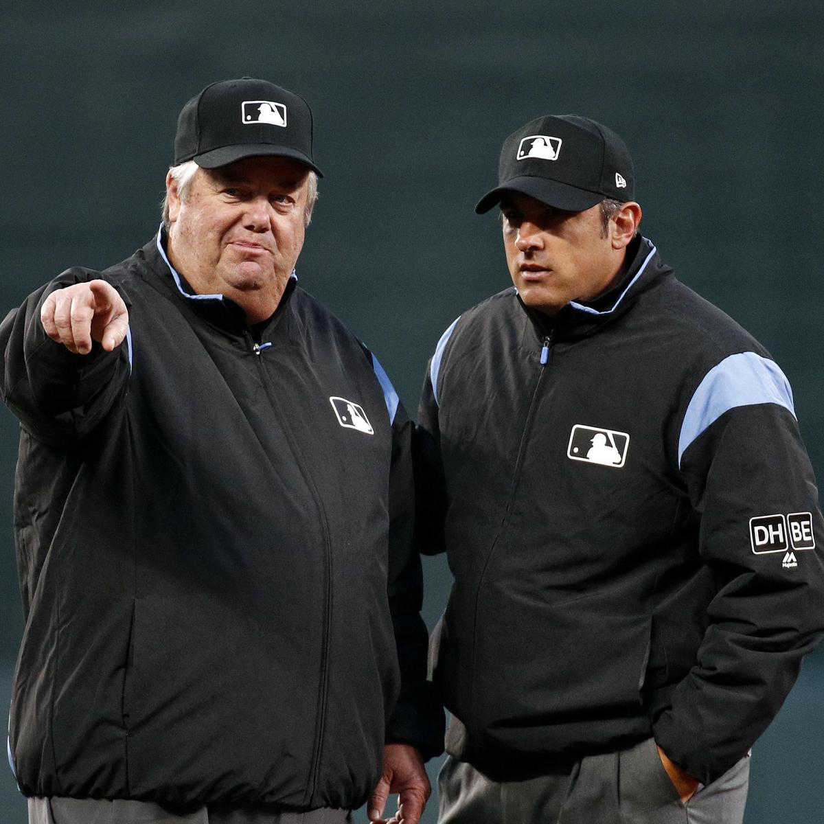 How Much Are MLB Umpires Paid?, News, Scores, Highlights, Stats, and  Rumors