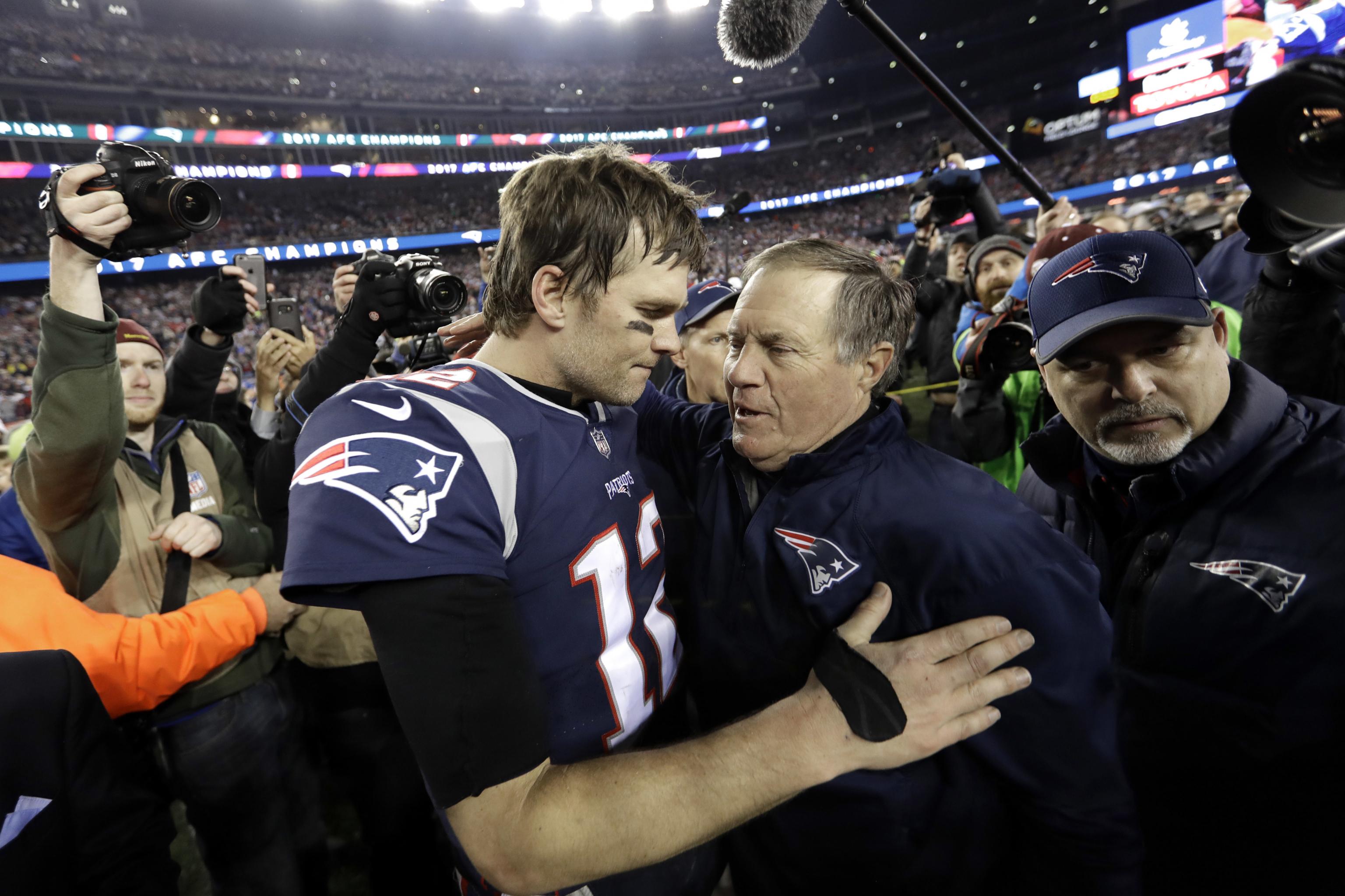 Bill Belichick calls Tom Brady 'the best player in NFL history'