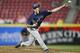 CINCINNATI, OH - APRIL 30: Josh Hader #71 of the Milwaukee Brewers pitches in the ninth inning of a game against the Cincinnati Reds at Great American Ball Park on April 30, 2018 in Cincinnati, Ohio. The Brewers won 6-5. (Photo by Joe Robbins/Getty Images)