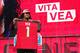 ARLINGTON, TX - APRIL 26: Vita Vea of Washington poses after being picked #12 overall by the Tampa Bay Buccaneers during the first round of the 2018 NFL Draft at AT&T Stadium on April 26, 2018 in Arlington, Texas. (Photo by Tom Pennington/Getty Images)