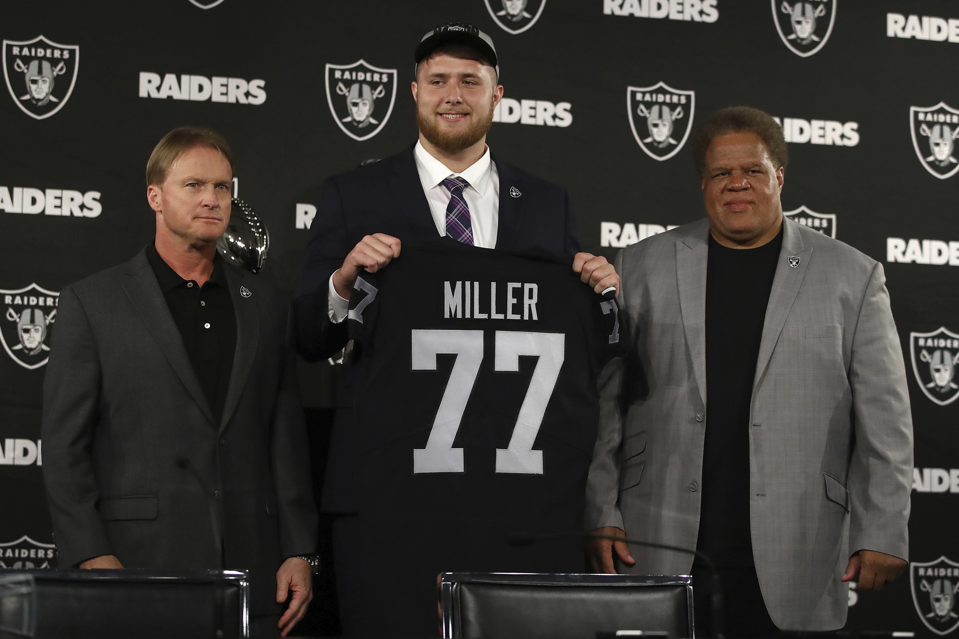 Raiders lock in top pick OT Kolton Miller to rookie deal - Silver And Black  Pride