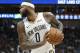   New Orleans Pelicans center DeMarcus Cousins ​​(0) will attempt to pbad the ball against Utah Jazz in the first half at an NBA basketball game on Wednesday, January 3 2018 in Salt Lake City. (Photo by AP / Rick Bowmer) 