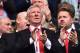 Manchester United's former manager Alex Ferguson watches from the crowd ahead of the kick off of the English FA Cup semi-final football match between Tottenham Hotspur and Manchester United at Wembley Stadium in London, on April 21, 2018. (Photo by Glyn KIRK / AFP) / NOT FOR MARKETING OR ADVERTISING USE / RESTRICTED TO EDITORIAL USE (Photo credit should read GLYN KIRK/AFP/Getty Images)
