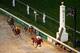 LOUISVILLE, KY - MAY 05: Justify #7, ridden by jockey Mike Smith, crosses the finish line to win the 144th running of the Kentucky Derby at Churchill Downs on May 5, 2018 in Louisville, Kentucky. (Photo by Jamie Squire/Getty Images)