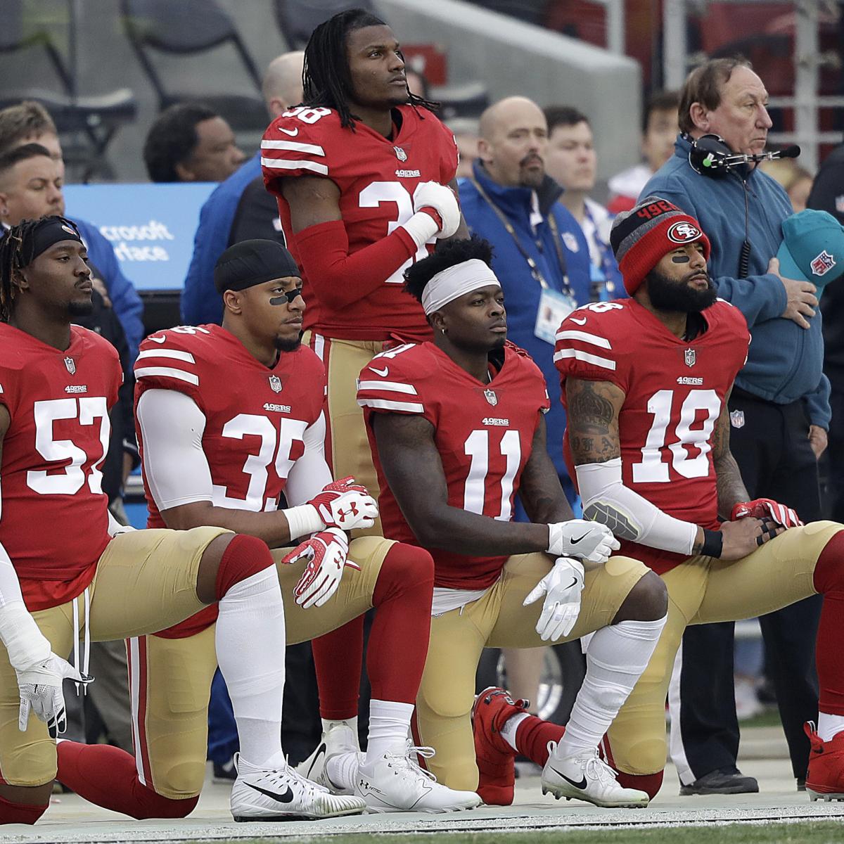 NFL Reportedly May Make Standing for Anthem a Team-by-Team Choice | Bleacher Report | Latest News, Videos and Highlights
