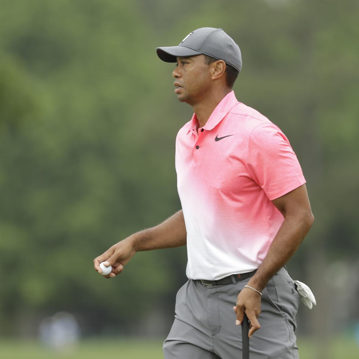 Tiger Woods' Struggles Continue in Round 4 of 2018 Wells Fargo Championship | Bleacher ...