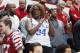 BLOOMINGTON, IN - NOVEMBER 29: Kylia Carter, mother of Wendell Carter Jr. #34 of the Duke Blue Devils looks on during a game against the Indiana Hoosiers at Assembly Hall on November 29, 2017 in Bloomington, Indiana. Duke won 91-81. (Photo by Joe Robbins/Getty Images)