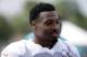 Miami Dolphins running back Isaiah Pead is interviewed, Monday, Aug. 15, 2016, after practice at NFL football training camp in Davie, Fla. (AP Photo/Lynne Sladky)